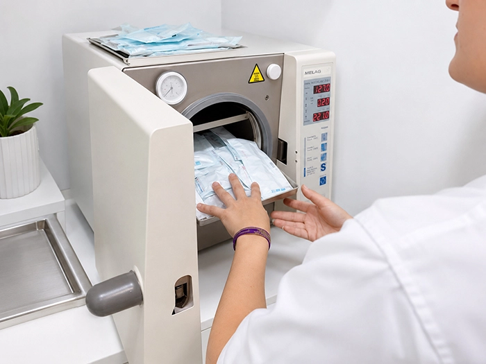 esterilizacion en autoclave